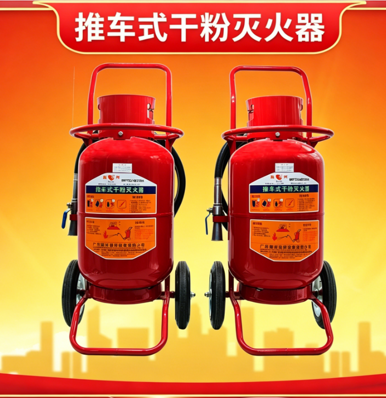 推车式ABC干粉灭火器什么场合常用 推车式ABC干粉灭火器什么场合常用